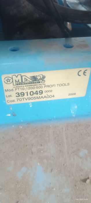 Compresor aer 500l