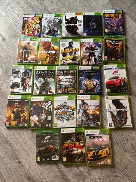 Xbox 360 с много игри