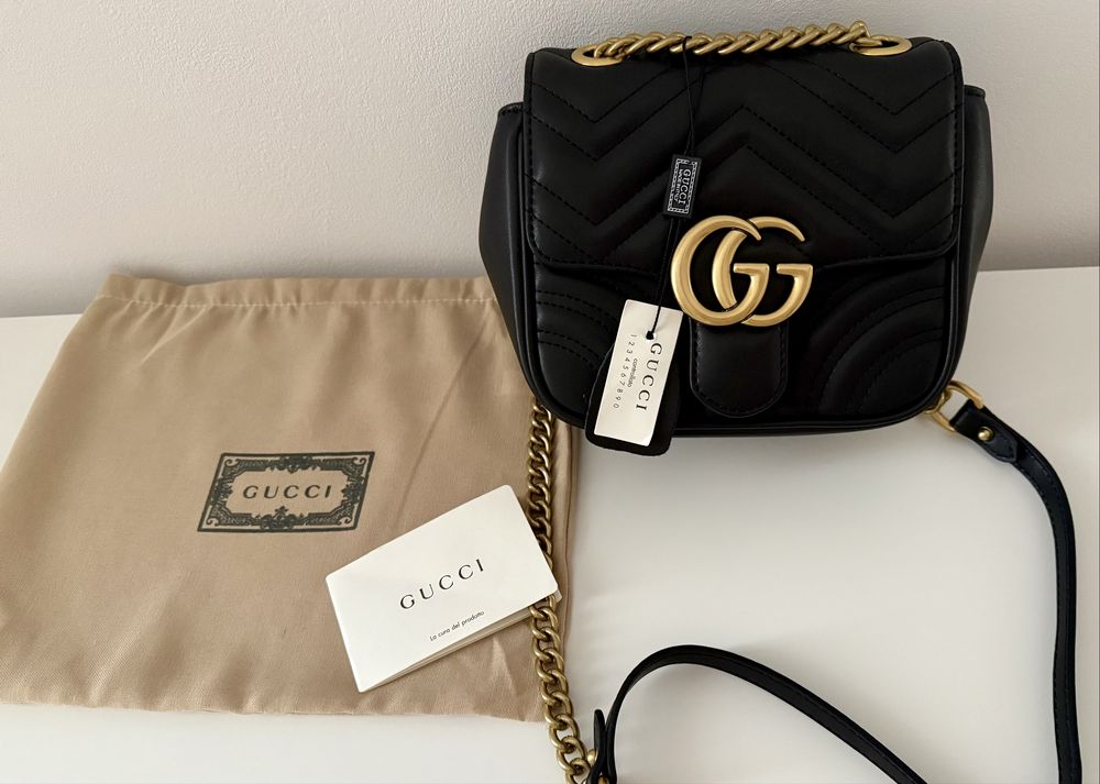 Дамска чанта GUCCI - Естествена кожа