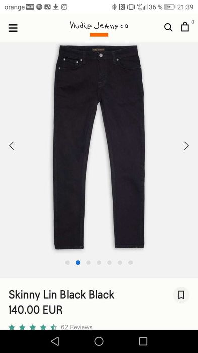 Skinny Lin – Black Black (W30-L34)