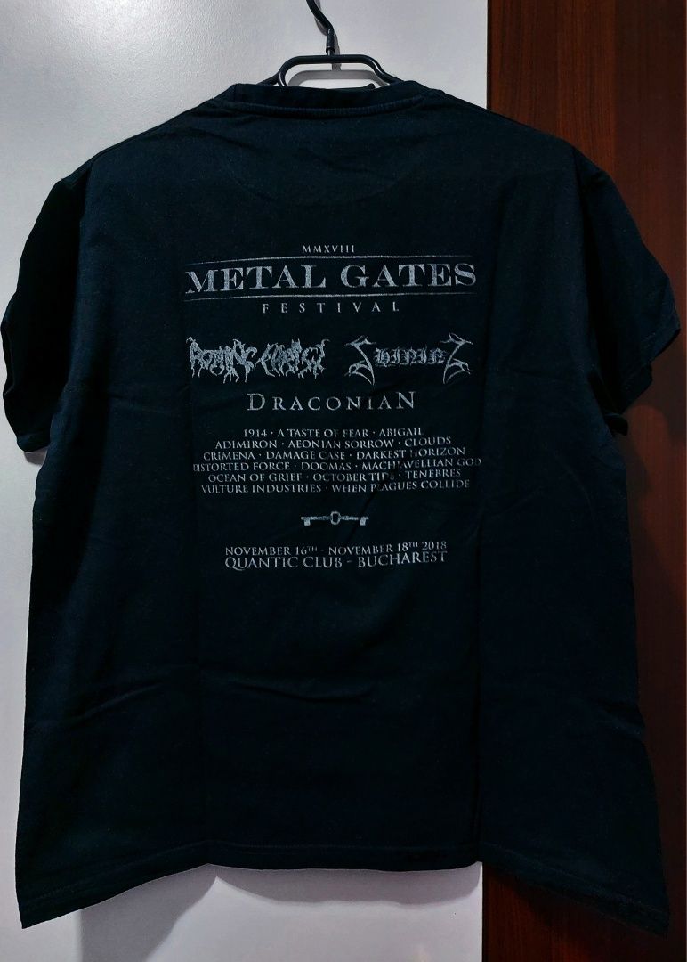 Tricou rock black metal stoner Abbath Metal Gates RoadKillSoda