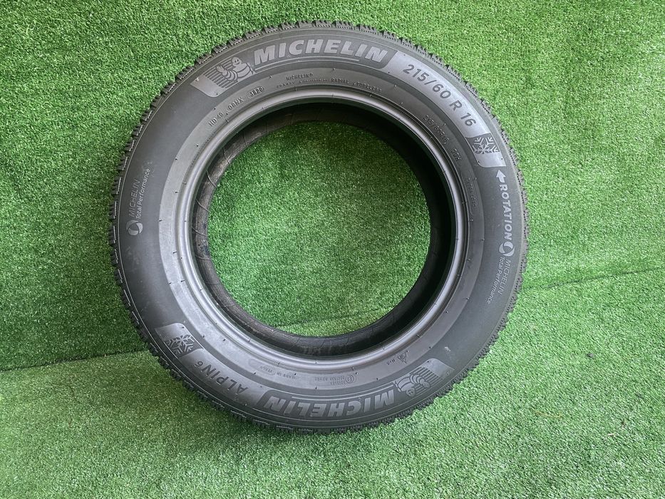 Set 4 anvelope Iarnă  215 60 R 16 99 H Michelin Alpin 6 Dot 3820