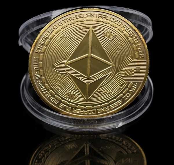 Етериум монета Ethereum етереум сувенирна колекционерска ( ETH )