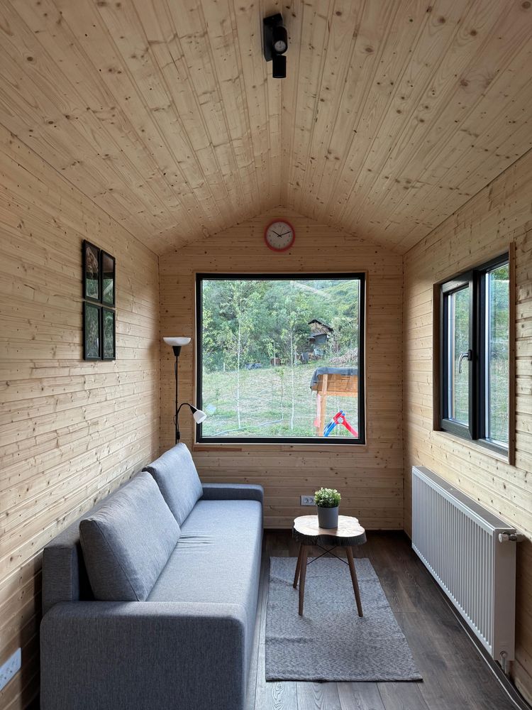 Casa mobila pe roti OFF GRID ( tiny house on wheels )