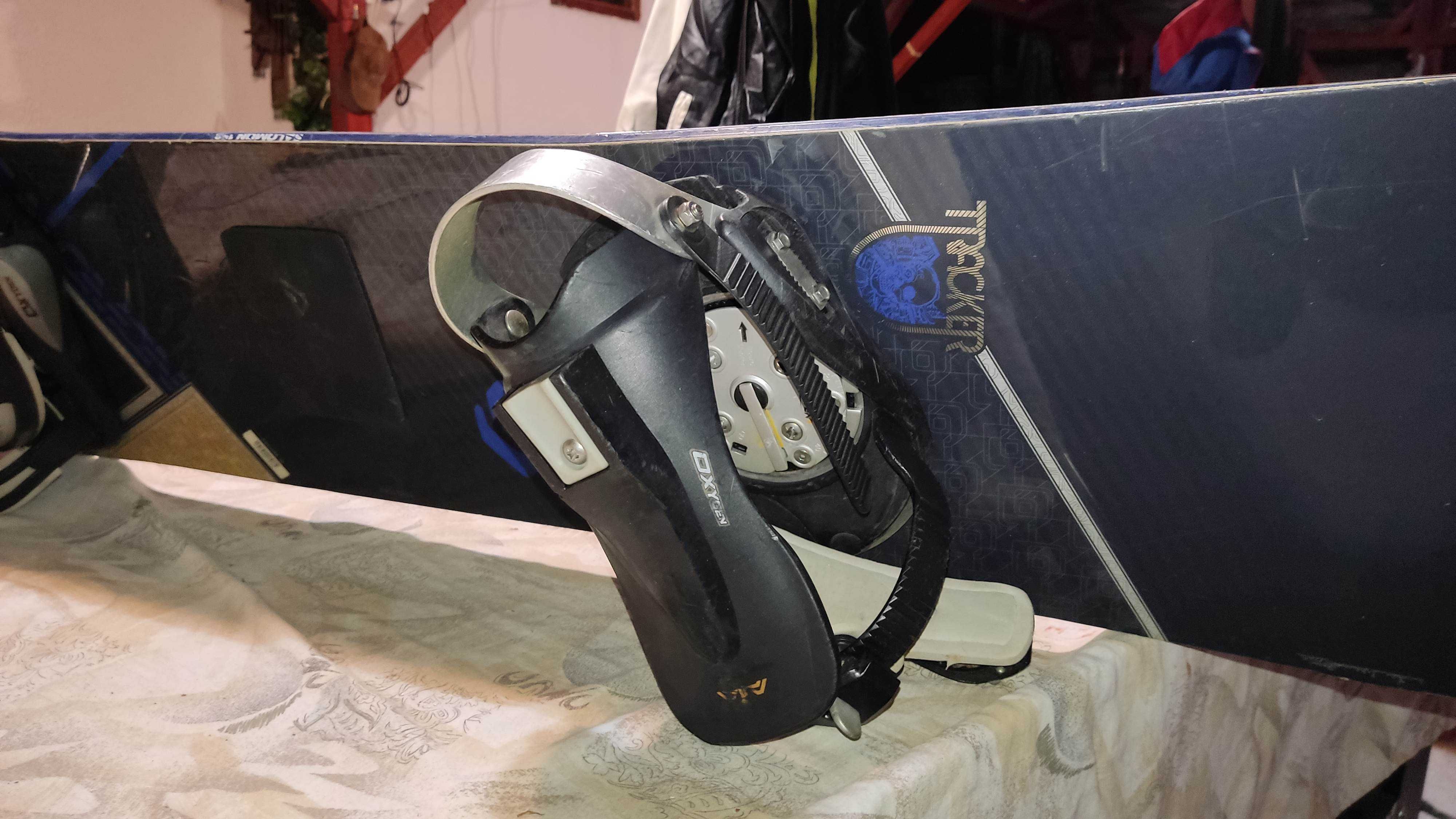 Placa snowboard Salomon - Tracker, cu legaturi Oxygen - 158cm