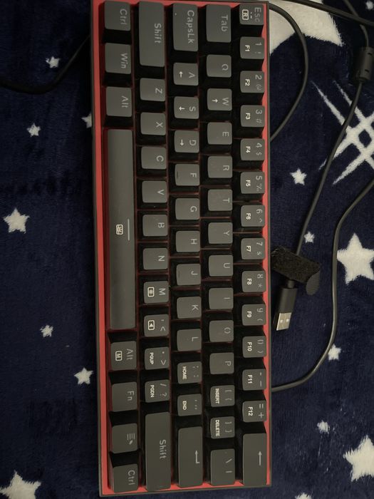 Vand tastatura macanica red dragon