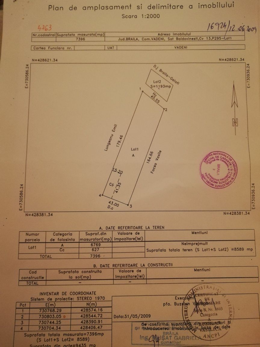 Teren intravilan de vanzare