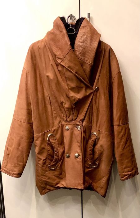 Дамско яке естествена кожа