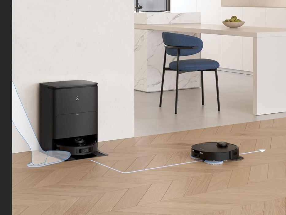 Aspirator Robot ECOVACS T30S Pro cu Mop, 11000 Pa, Stație OMNI