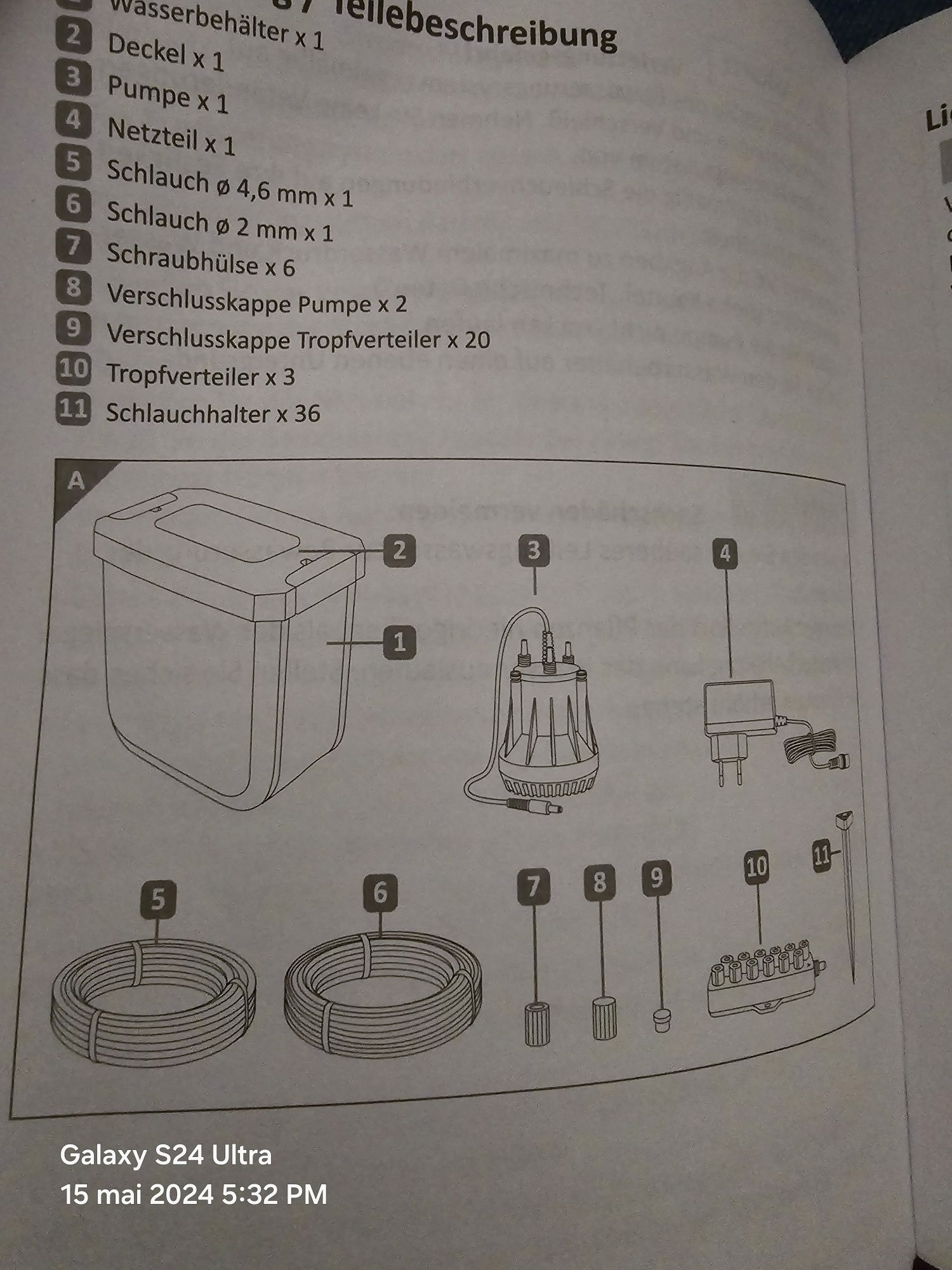 Sistem irigații plante pentru interior