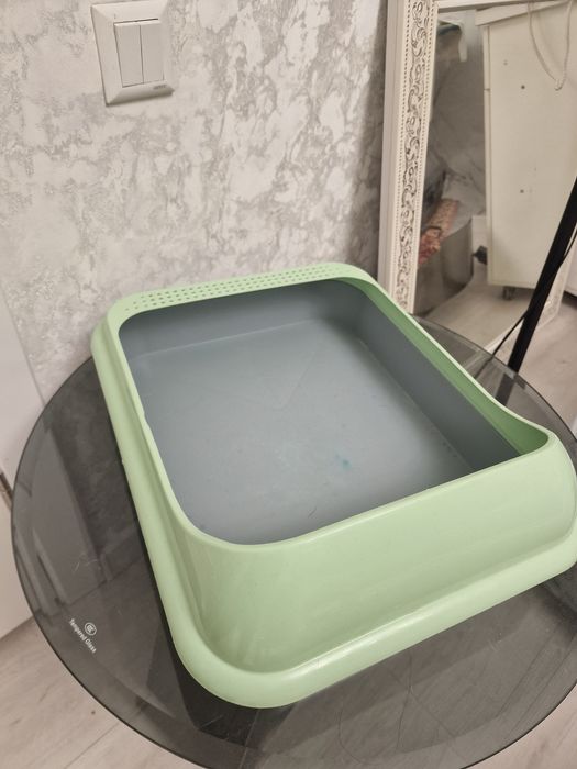 Кошачий лоток в идеальном состоянии