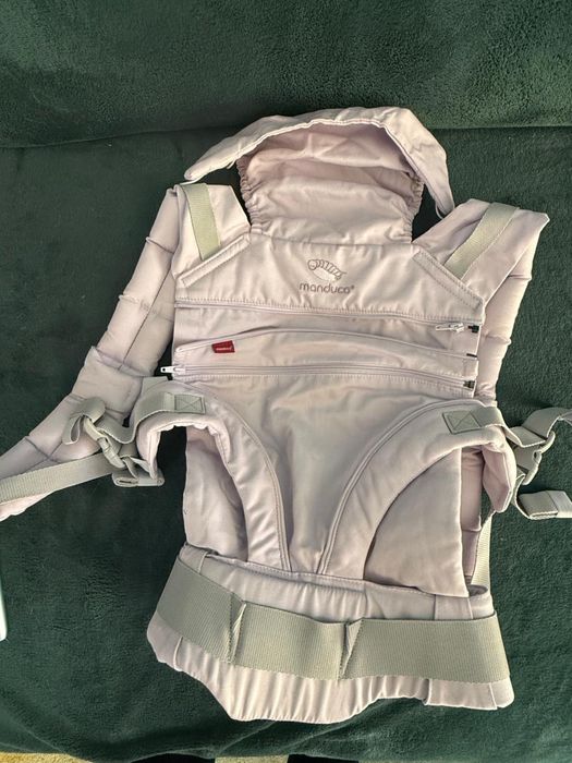 Marsupiu pentru bebelusi Manduca XT Lavender, pana la 20 kg, 3 pozitii