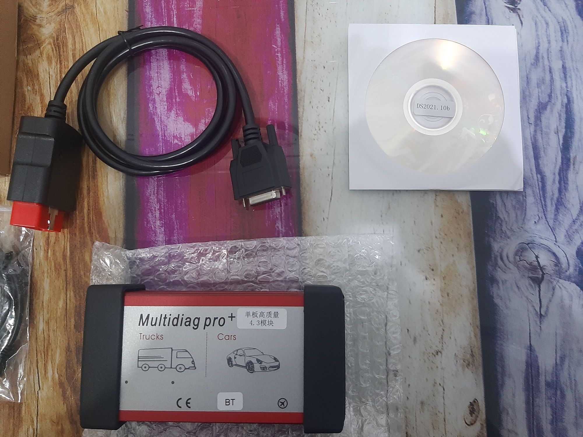 Diagnoza Delphi/Multidiag + CD-uri Autocom + Delphi 2021 (o placa)