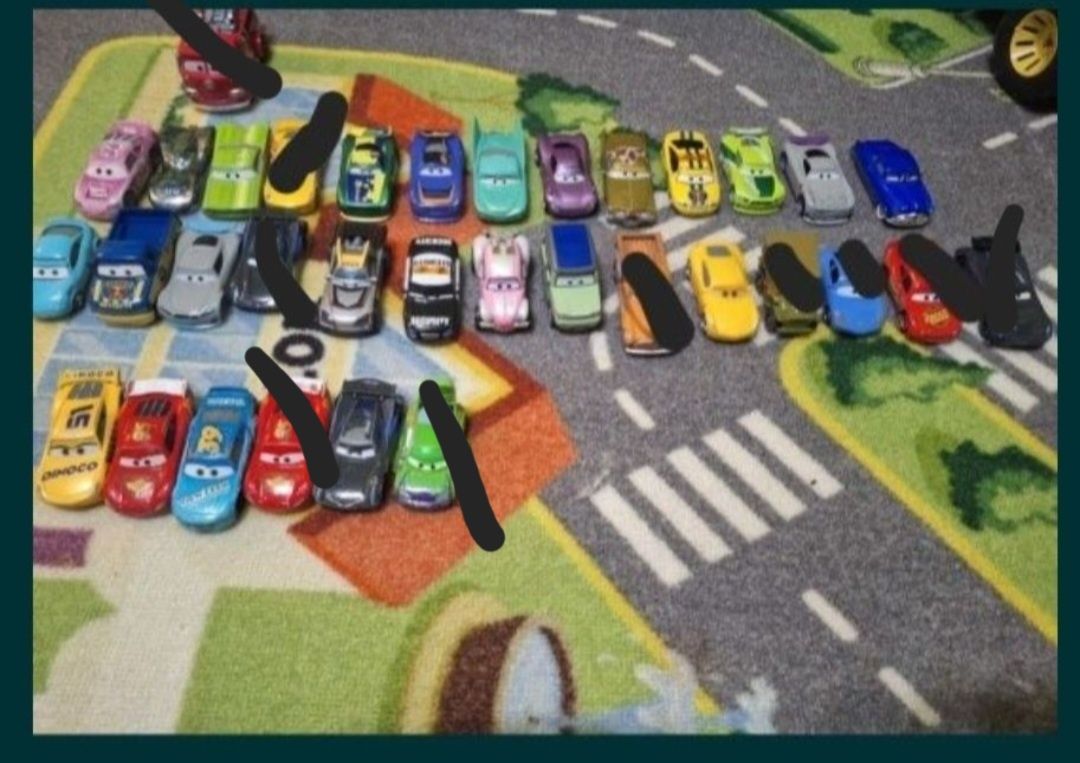 Метални колички McQueen Cars