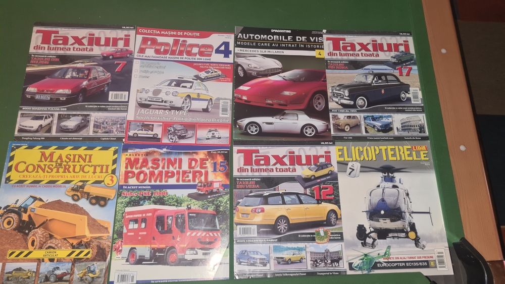 Biblioraft+Reviste Colectie "Masini De Legenda"+ alte colectii