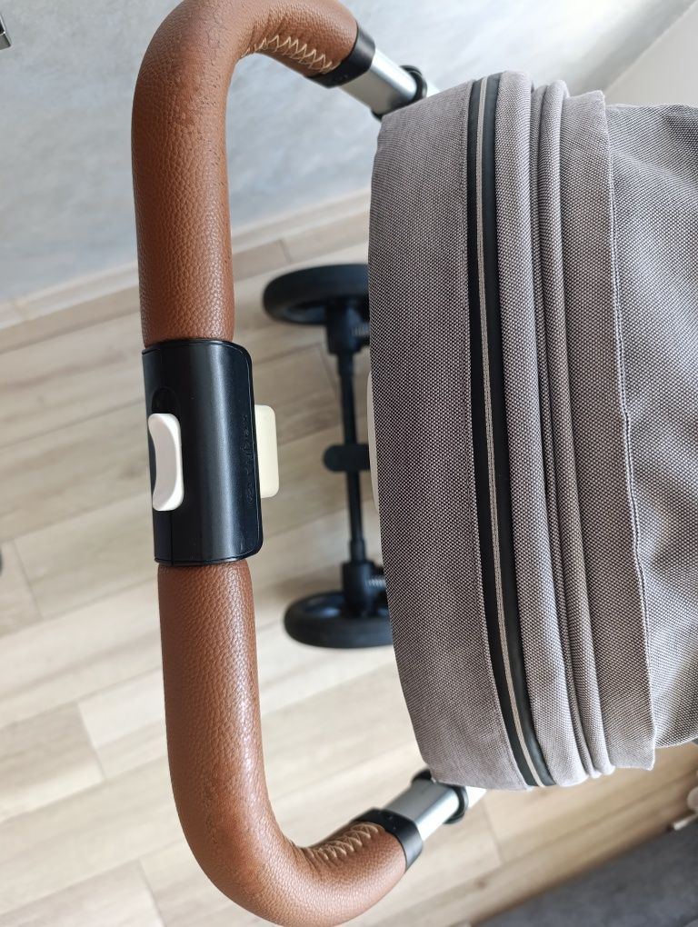 Cybex Balios S Lux 2 в 1 SLV сребриста рама Soho Grey