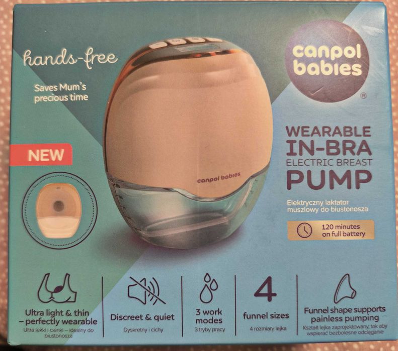 Canpol помпа за кърма - Нова