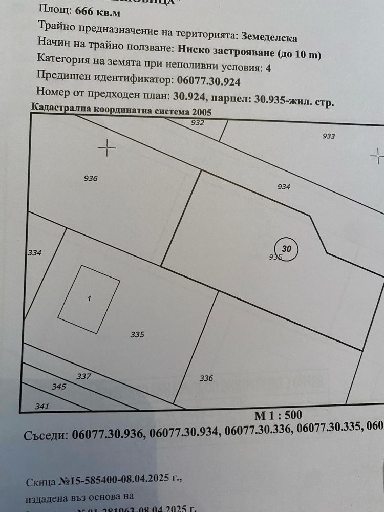 Два парцела за жилищно стоителство от собственик