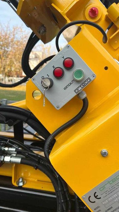 Sonetă, mașină de bătut stâlpi Orteco HD 1500 utilizată