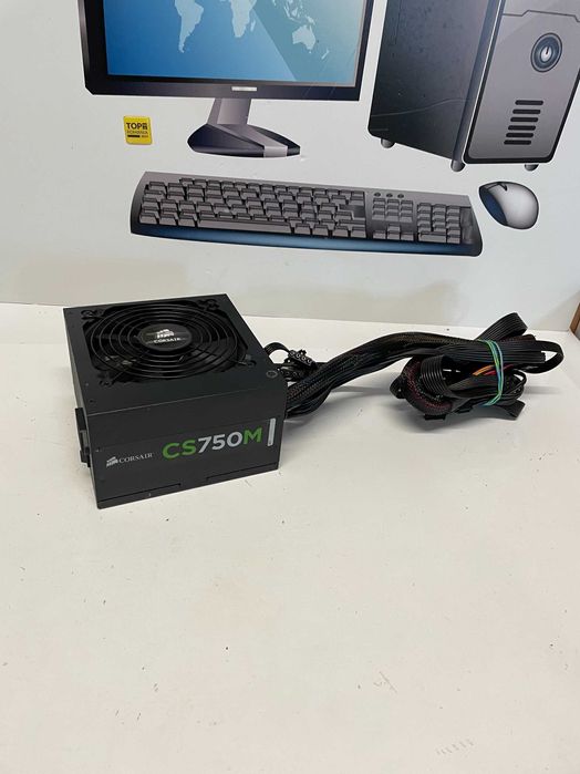 Sursa modulara Corsair CS750M , 80 PLUS, 750W, garantie 6 luni