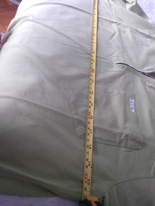 Tricou chic pe verde bărbați