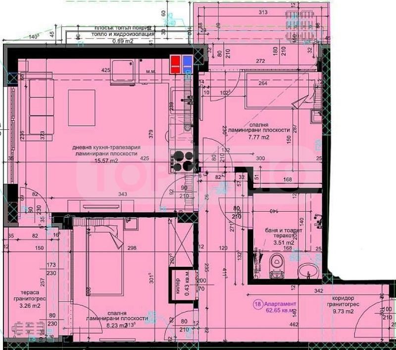 Продава се Тристаен апартамент в Варна, Аспарухово - 70 кв.м за 1429 €/кв.м - Снимка #1