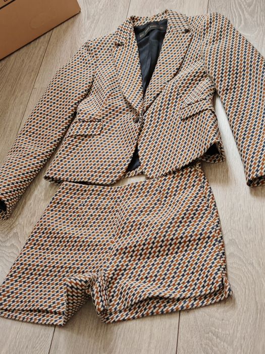 Set Sacou/Pantalon Scurt Zara - XS