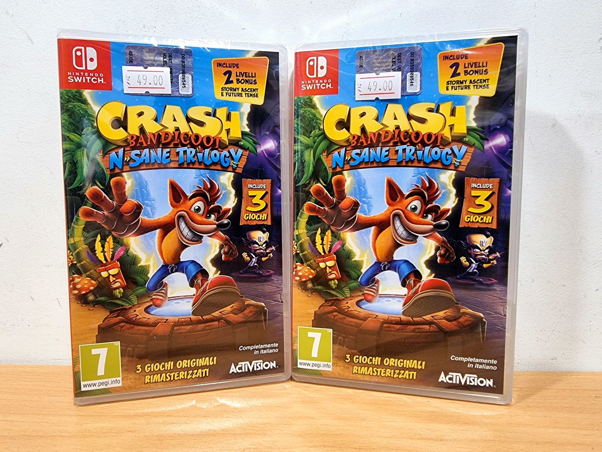 Crash Team Racing и Crash Bandicoot N-sane Trilogy за Nintendo SWITCH
