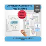 Jurnal și Planificator Bariatric ,PDF Printabil ,Gastric Sleeve/Bypass