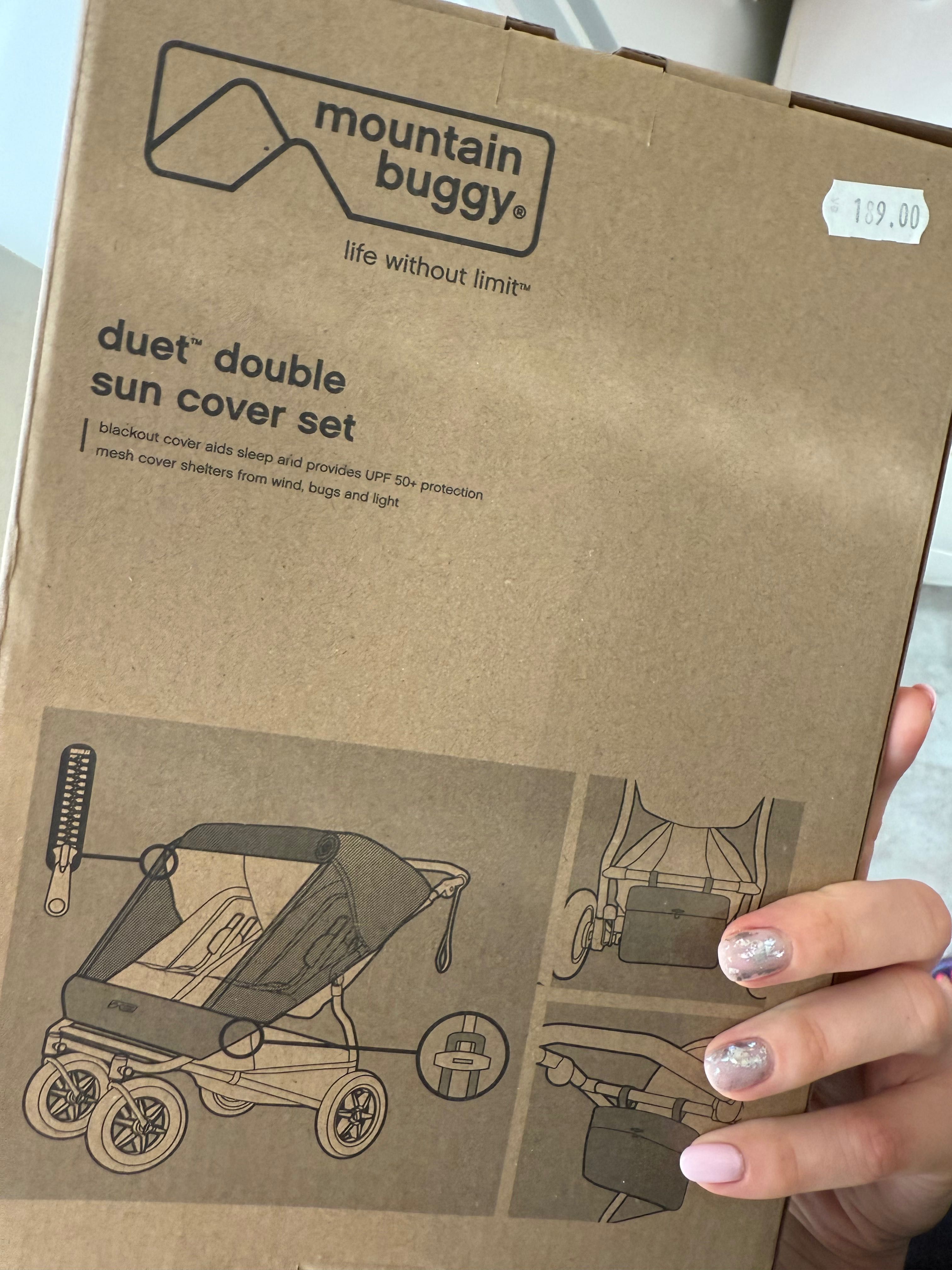 количка за близнаци mountain buggy duet luxury