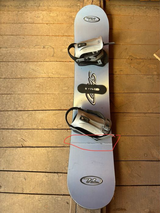 Placa snowboard Nidecker 145 cu legaturi Factory