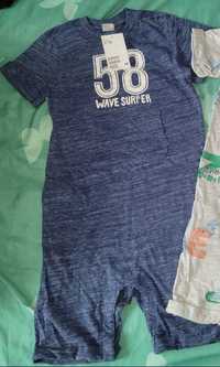 Salopeta H&M, albastra, noua cu eticheta marimea 104