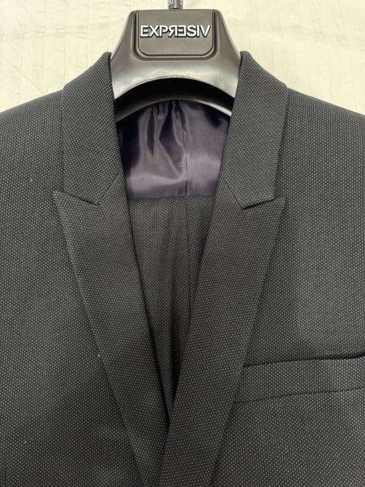 Costum bărbați Expresiv 50 negru 2 piese, slim
