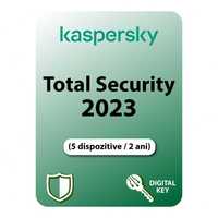 Kaspersky Total Security 2023 – 5 dispozitive / 2 ani