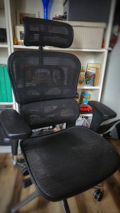 Scaune ergonomice premium Ergohuman V1 si V2 – proveniență firmă IT