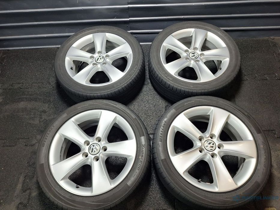 Jante de aliaj cu cauciucuri 235/45 R17 5x112 VOLKSWAGEN PASSAT CC  2008 - 2016 6.5Jx17H2 ET 39 3C8601025F