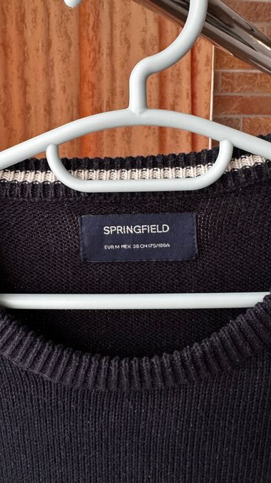 Плътен пуловер Springfield, три цвята, размер 38 / M