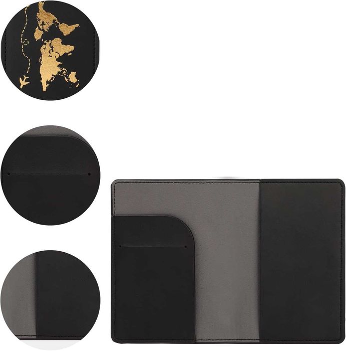 Husa de pasaport, protectie carduri si documente de calatorie, 14x10cm