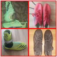 Футболни обувки Adidas и Puma