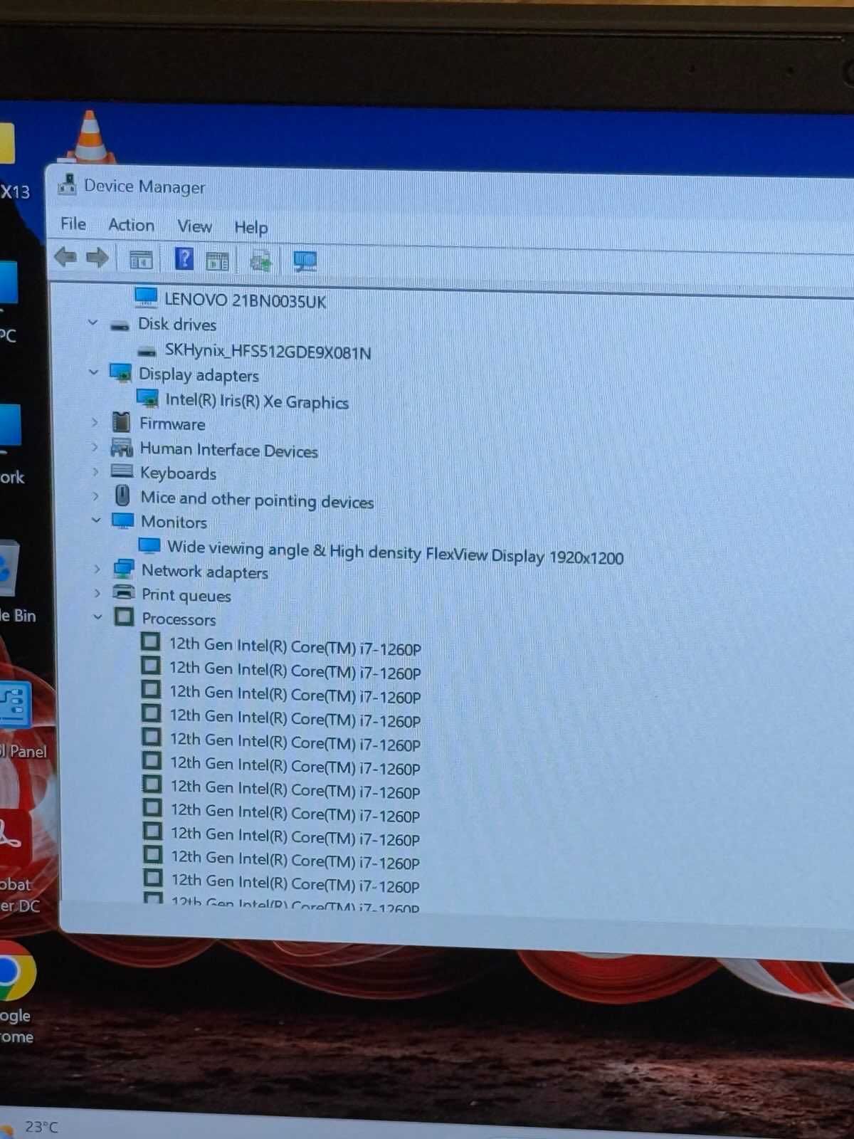 Lenovo Thinkpad X13 gen3 i5/16RAM/512SSD/Full HD+ IPS