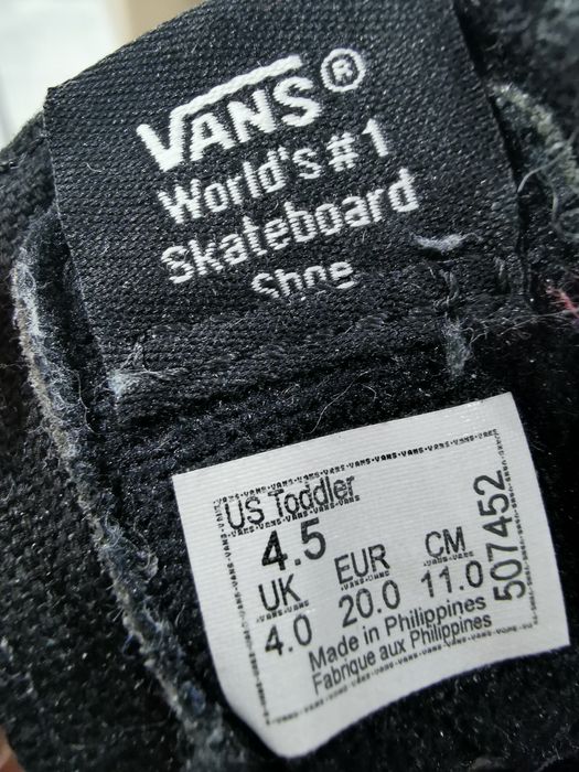 Adidași teniși Vans copii marimea 20