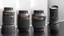 Obiectiv DSLR Nikon 55-200, Transmitator blitz nou, baterii