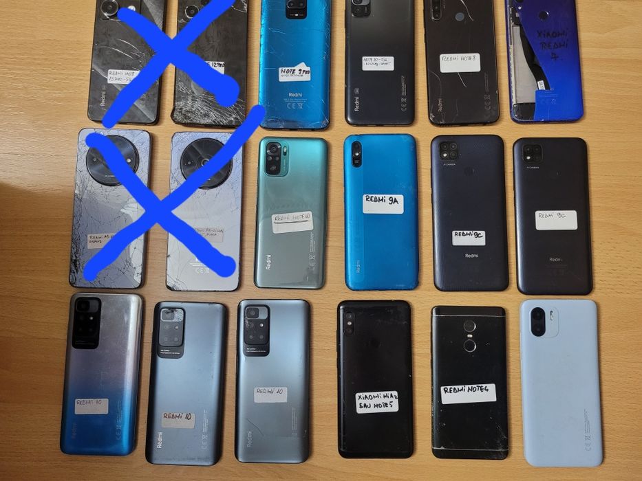 Lot telefoane de piese redmi