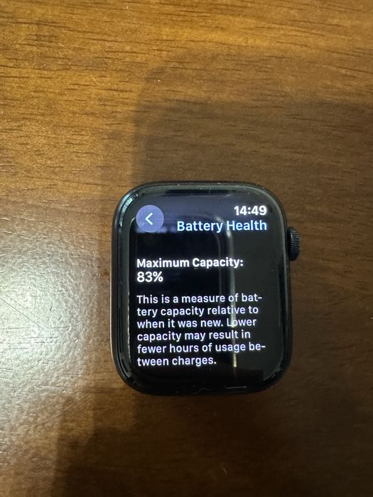 Apple Watch series 7, GPS + CELLULAR 45 mm Midnight