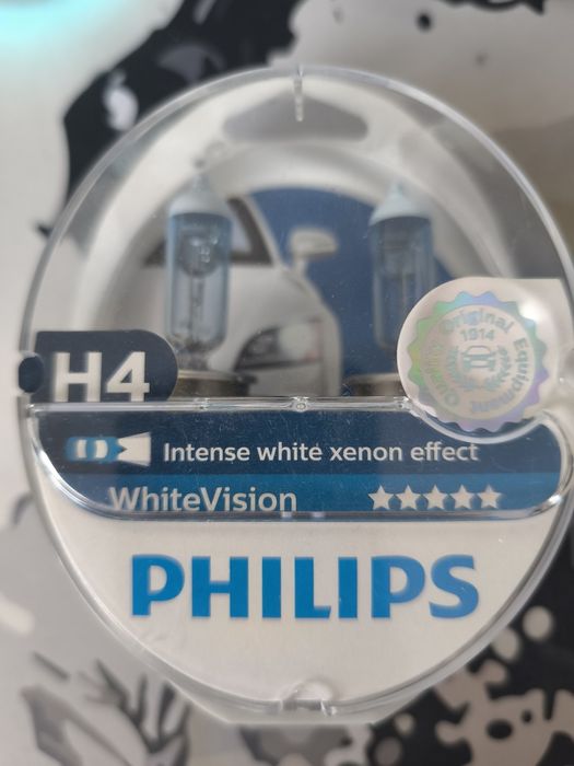 Becuri Halogen G4 Philips White Vision