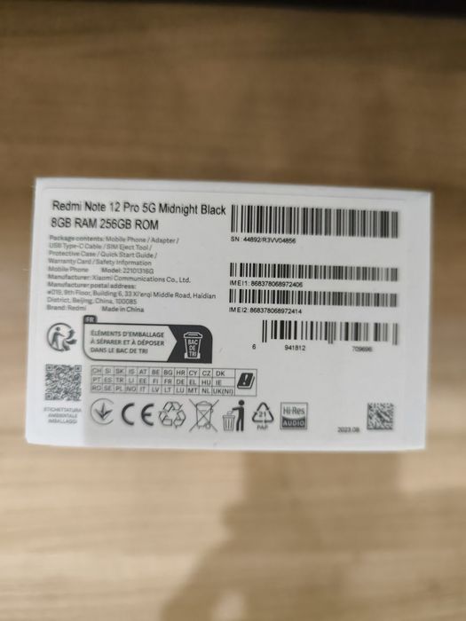 Смартфон Xiaomi Redmi Note 12 Pro 5G – отлично състояние!