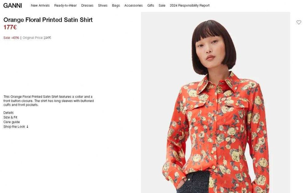 GANNI / GESTUZ - Luxury Womens Blouses