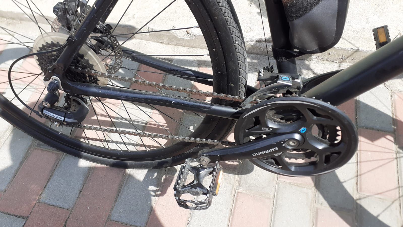 Bicicleta occano frâne hidraulice pe disc dotata full