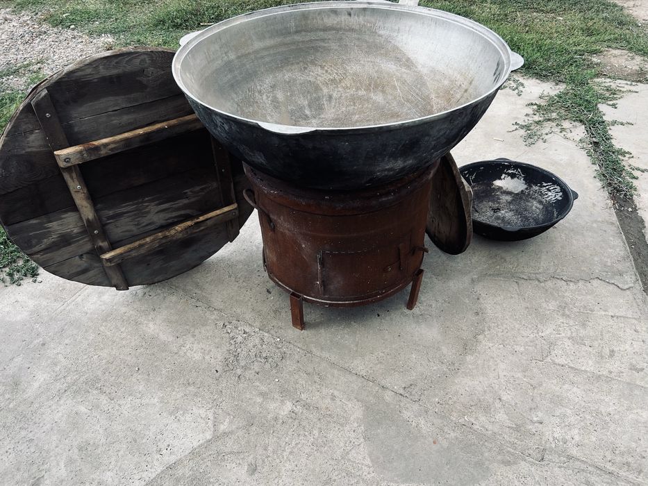 Аренда большого и малого казана + печка (казандык). На той, ас,поминки