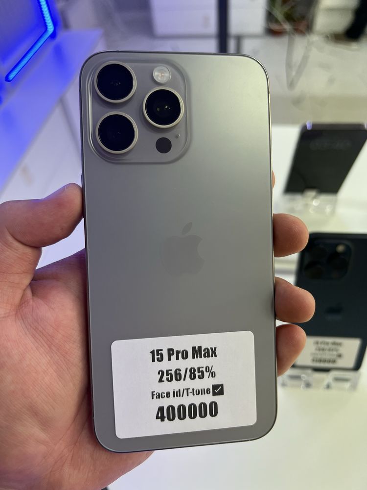 Iphone 15pro max 256gb 85%